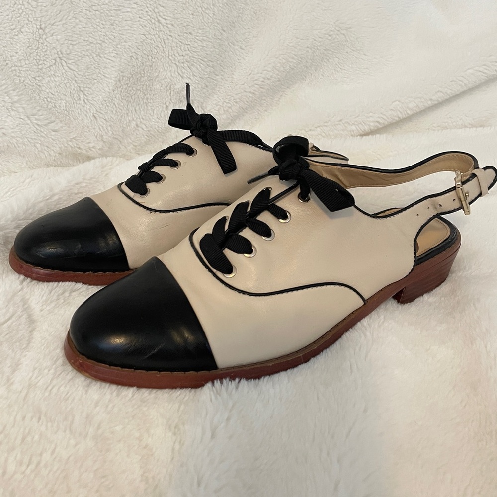 Sam Edelman Oxford Loafer Sling Back Mules